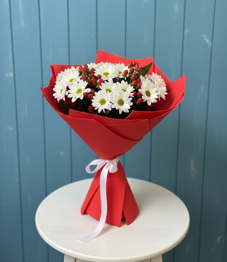 Букет цветов из: Хризантемы в Садовом Воронежской области