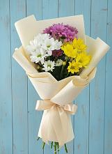 Букет цветов из:  Хризантемы в Садовом Воронежской области