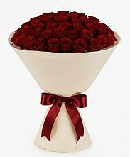 Букет 101 Бордовая роза Блэк Бакарра в Садовом Воронежской области
