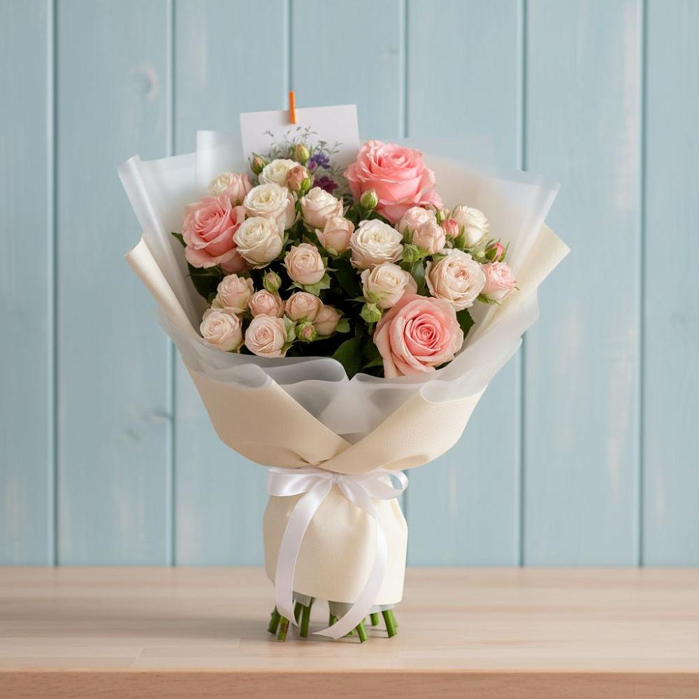 Букет цветов из: Розы в Садовом Воронежской области