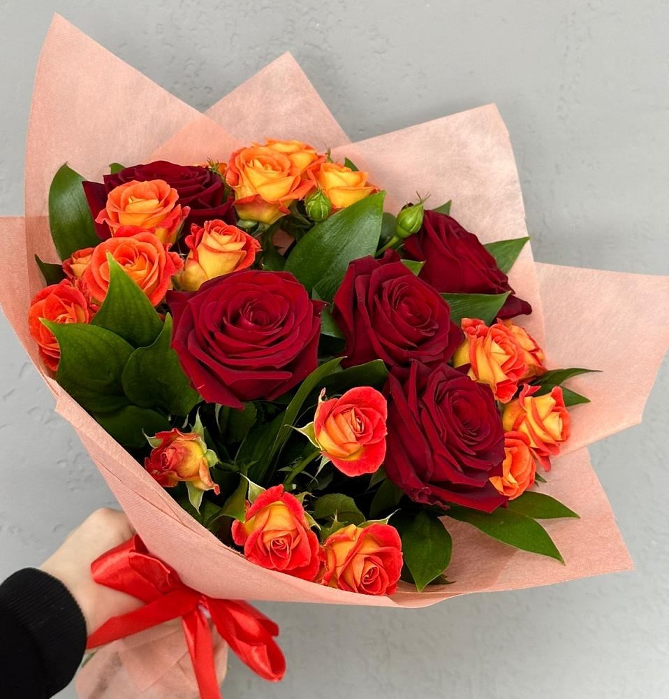 Букет Любовь и восторг в Садовом Воронежской области