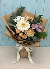 Букет цветов из:  Герберы и Хризантемы в Садовом Воронежской области