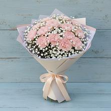 Букет цветов из:  Гвоздики в Садовом Воронежской области