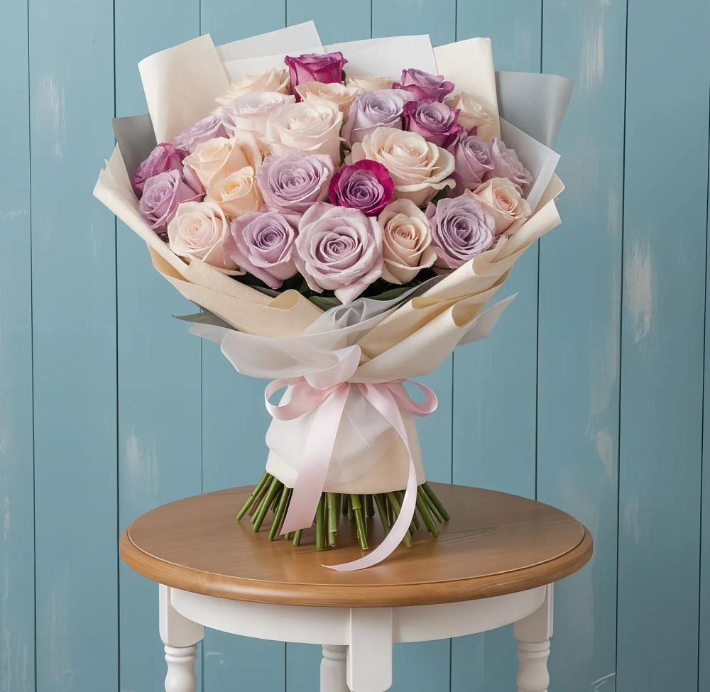 Букет цветов из: Розы в Садовом Воронежской области