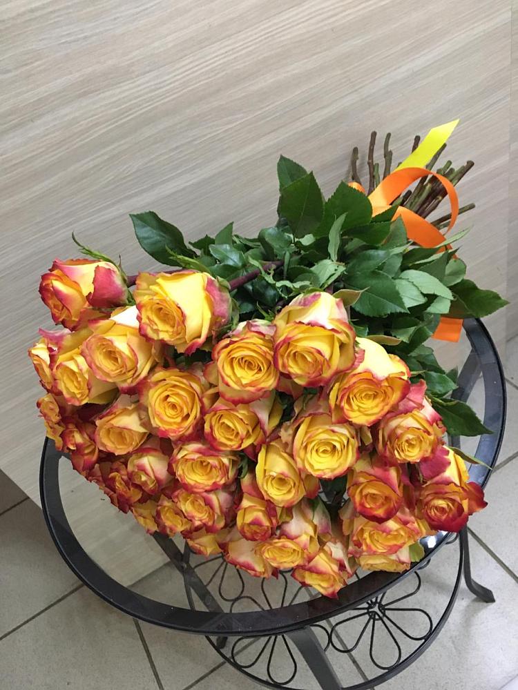 Букет Желтые розы в Садовом Воронежской области