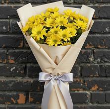 Букет цветов из:  Хризантемы в Садовом Воронежской области