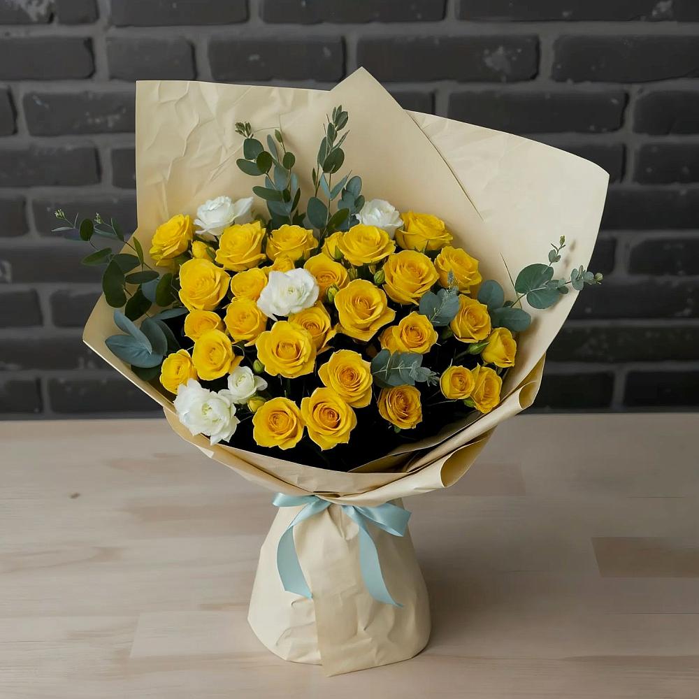 Букет цветов из: Розы в Садовом Воронежской области