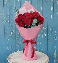 Букет цветов из:  Розы в Садовом Воронежской области