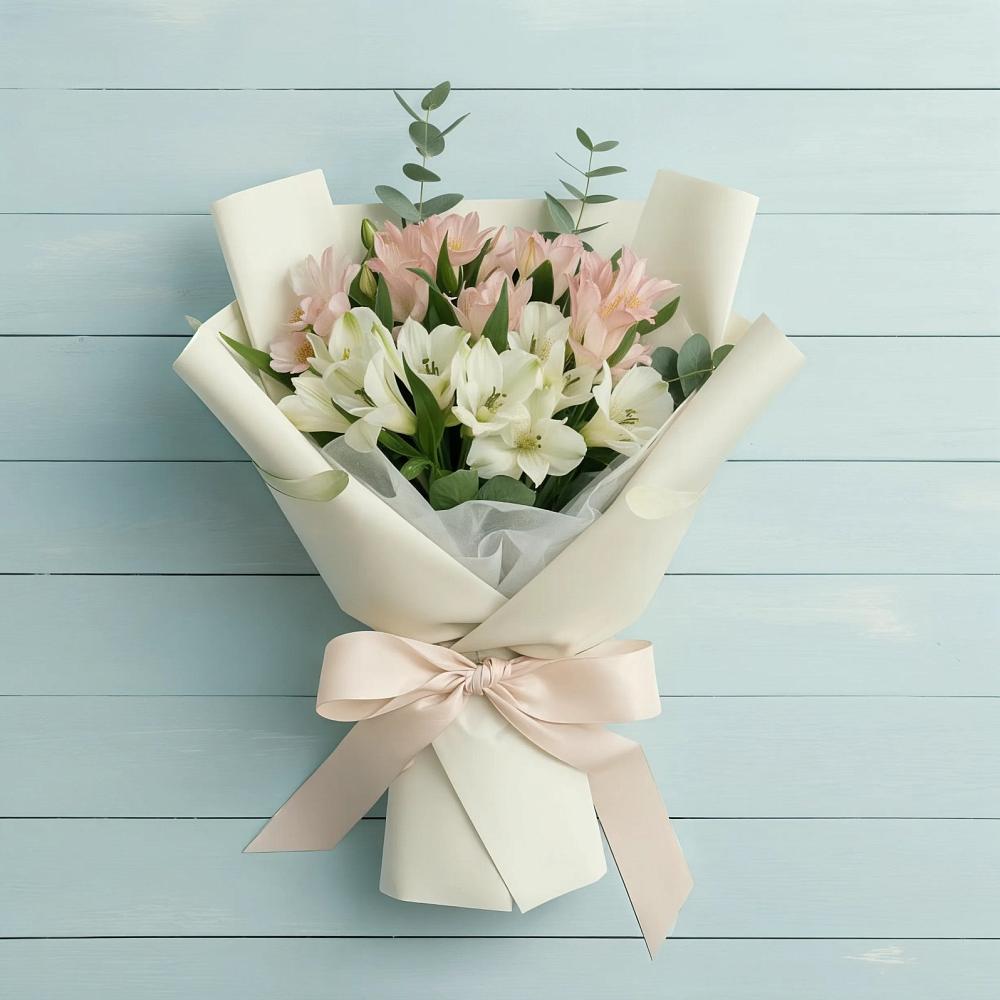 Букет цветов из: Альстромерии в Садовом Воронежской области