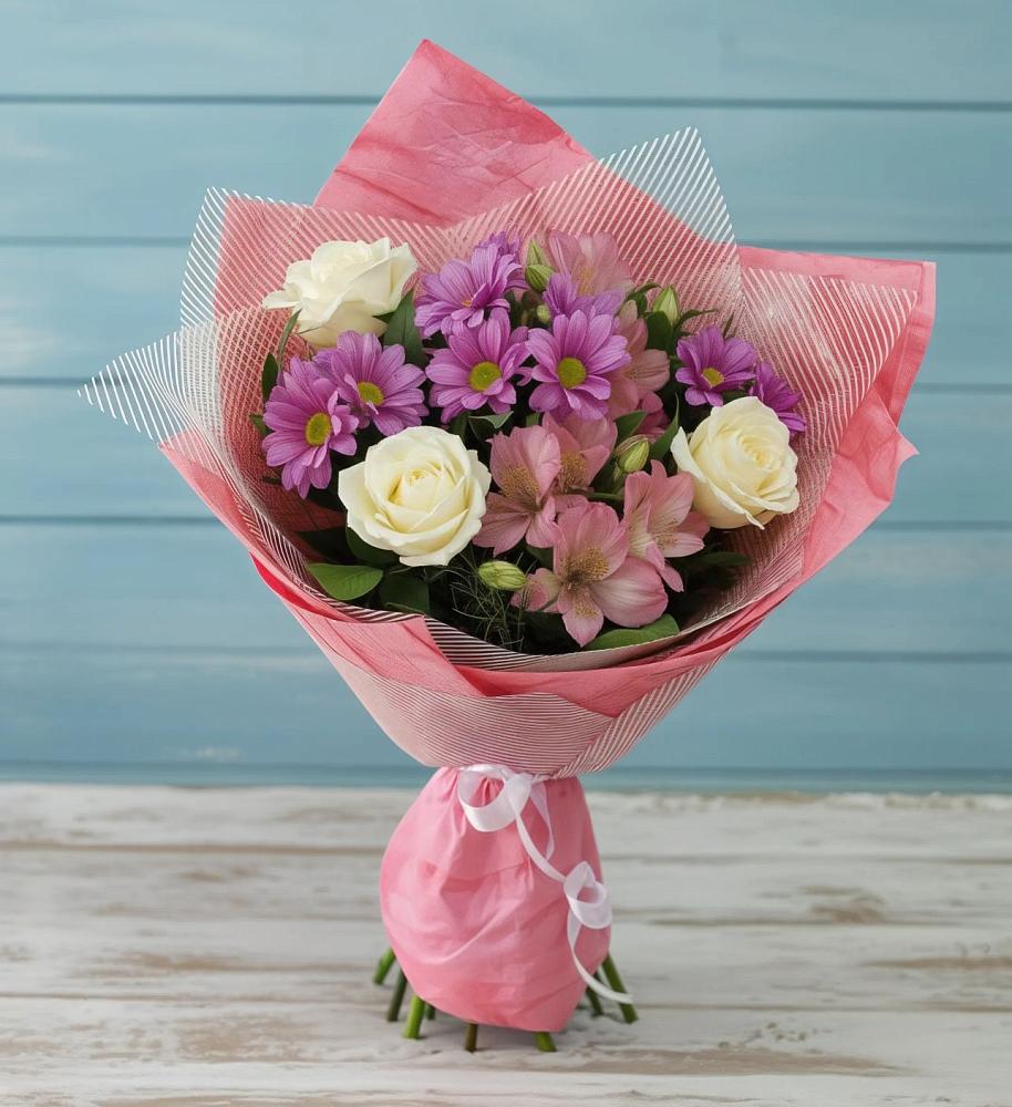 Букет цветов из: Герберы в Садовом Воронежской области