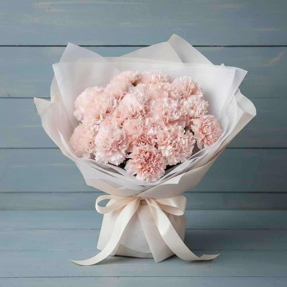 Букет цветов из: Гвоздики в Садовом Воронежской области