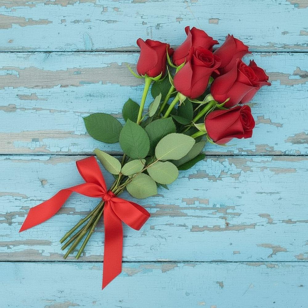 Букет Красные розы в Садовом Воронежской области