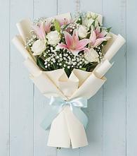 Букет цветов из:  Лилии в Садовом Воронежской области