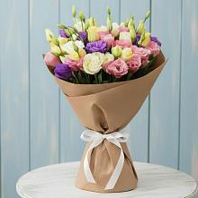 Букет цветов из:  Лизиантусы в Садовом Воронежской области