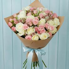 Букет цветов из:  Розы #REPLACE_PRED# Садовом Воронежской области