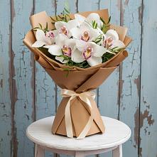 Букет цветов из:  Орхидеи и Розы #REPLACE_PRED# Садовом Воронежской области